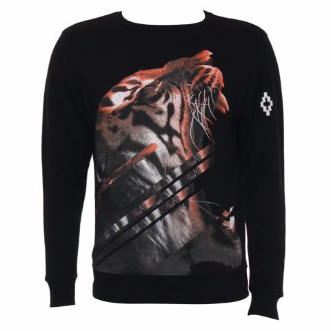 Sell Marcelo Burlon Tiger Printed Sweater - Black | HuntStreet.com